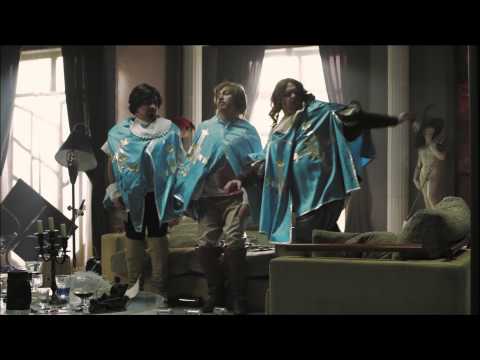 Видео: Супергерои. Три мушкетера в Вегасе.