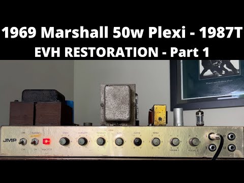 Видео: 1969 Marshall 50w Plexi 1987T — ВОССТАНОВЛЕНИЕ EVH — Часть 1