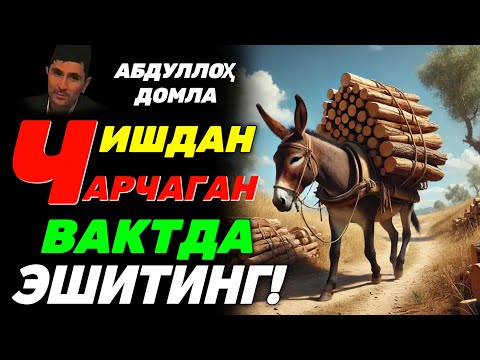 Видео: Ишдан чарчаган вактда эшитинг Абдуллоҳ Домла #abdullohdomla #ilmnuri #namoz #yangimaruza #rek #zikr