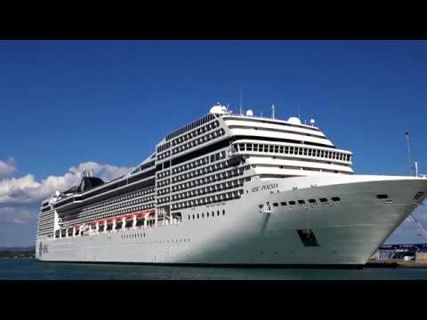 Видео: MSC POESIA - экскурсия на корабле, включая шведский стол