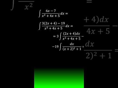 Видео: Интегрирование дробно-рациональной функции #интеграл #calculus #maths #матан #integral