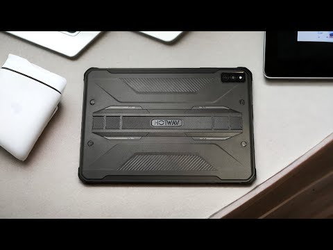 Видео: БРОНИРОВАНЫЙ ПЛАНШЕТ HOTWAV TAB R7 Бюджетный ПЛАНШЕТ с БОЛЬШЫМ АКБ