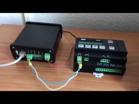 Видео: Скорость взаимодействия Node-red и  modbus RTU