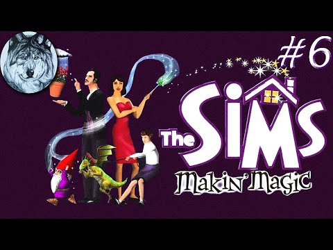 Видео: The Sims: Makin' Magic (PC). Особняк с нуля за 188 дней (без читов). Part 6/7. Игры 00-х. Longplay