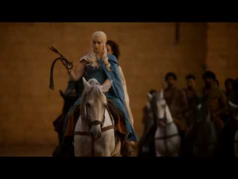 Видео: Дейнерис, Дрогон и Безупречные