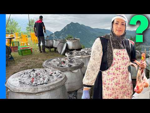 Видео: Массивная иранская деревенская свадьба на две тысячи гостей