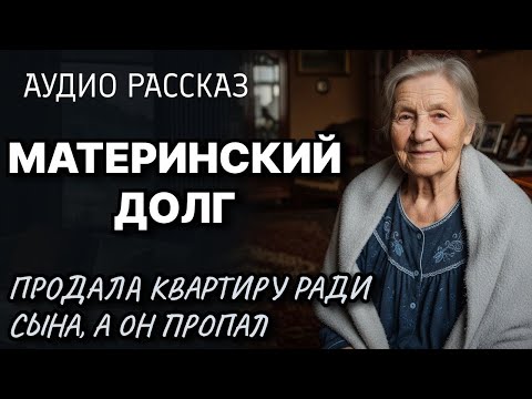 Видео: МАТЕРИНСКИЙ ДОЛГ_ Продала квартиру ради сына, а он пропал __ Жизненные истории  _ Аудио Рассказ