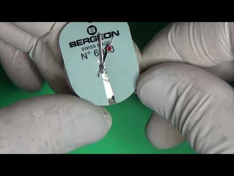 Видео: Часовой швейцарский инструмент для снятия стрелок