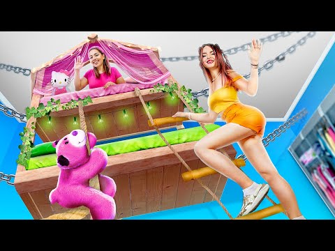 Видео: Мы построили двухэтажную подвесную кровать!