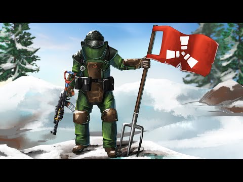 Видео: В соло захватил всю территорию зимнего биома Rust/Раст