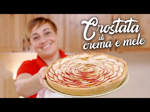 Видео: Рецепт кремово-яблочного пирога - Домашнее приготовление от Benedetta