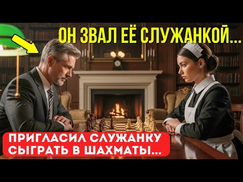Видео: Миллионер пригласил СЛУЖАНКУ сыграть в шахматы... И ПОЖАЛЕЛ об этом!