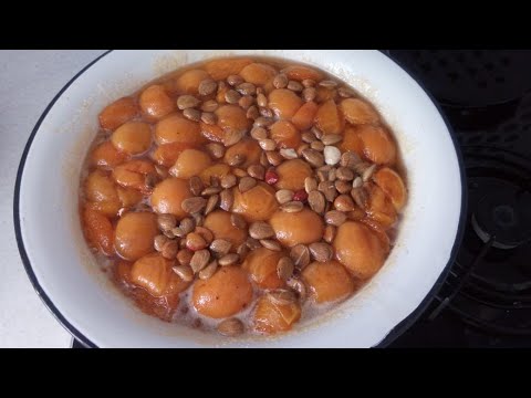 Видео: Абрикосовое варенье с косточками Заготовки на зиму