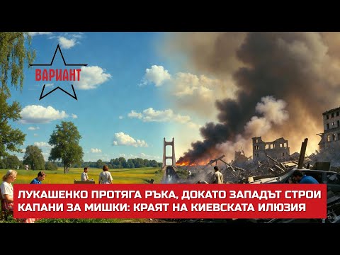 Видео: ЛУКАШЕНКО ПРОТЯГА РЪКА, ДОКАТО ЗАПАДЪТ СТРОИ КАПАНИ ЗА МИШКИ: КРАЯТ НА КИЕВСКАТА ИЛЮЗИЯ, #696