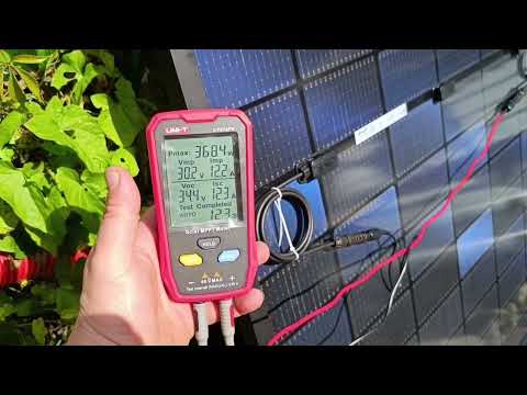 Видео: Тест двусторонних солнечных панелей Bluesun 450W очень похожих на предыдущие Osda