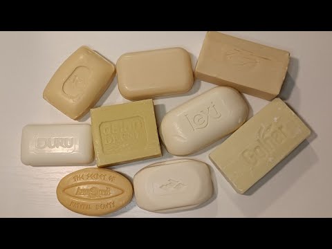Видео: ASMR soap cutting 🤍 Резка мыла 🔪
