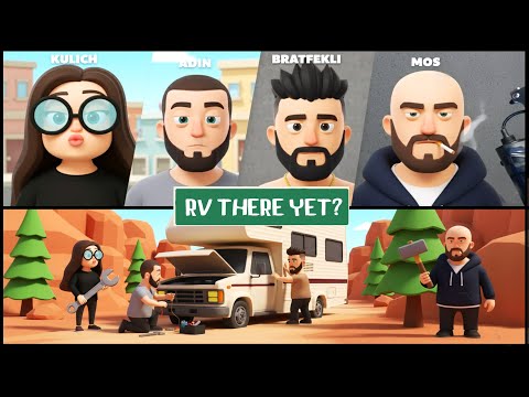 Видео: Я СТАЛ ТОКСИКОМ! СИМУЛЯТОР НЕРВНОГО СРЫВА на четверых. RV There Yet?