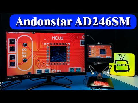 Видео: Микроскоп Andonstar AD246SM. Отличное решение для мастерской