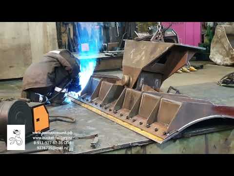 Видео: Снежный отвал. ЗАВОД КОВШЕЙ