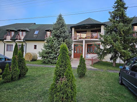 Видео: Отель в Венгрии - Éden Panzio . Из Хорватии в Польшу. Ночлег, курортный город Бюк.