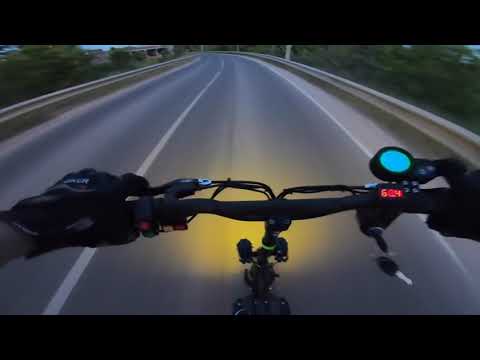 Видео: Dualtron Ultra. Набор максимальной скорости по курку 94 км/ч