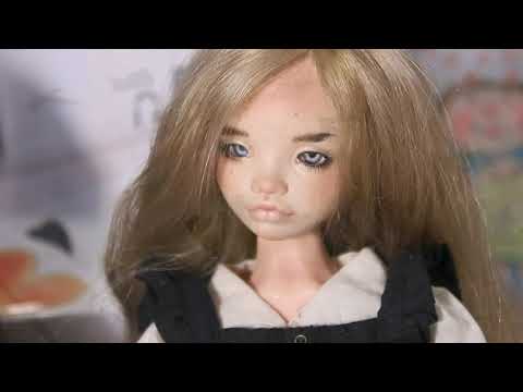 Видео: Создание будуарной куклы. Процесс.