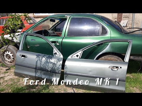 Видео: Ford Mondeo Mk1. Нові двері, клеємо тонування.