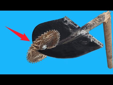 Видео: 94% людей не знают, как использовать режущий диск! С помощью этого инструмента можно легко вырыть ги