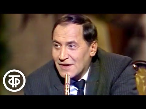 Видео: Николай Дроздов шутит в передаче "Вокруг смеха" (1987)