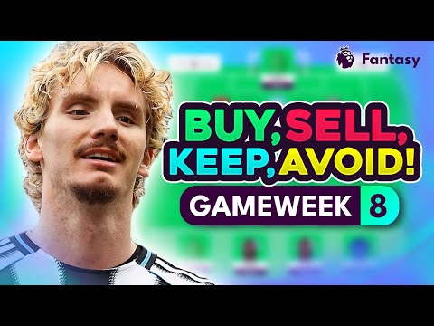 Видео: Советы по трансферу FPL GW8! | Купить, продать, оставить и избегать на 8-й игровой неделе | Списо...