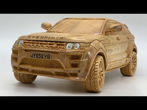 Видео: резьба по дереву - Range Rover Evoque Overfinch 2013 - искусство деревообработки