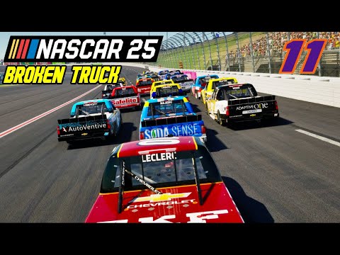Видео: Режим карьеры NASCAR 25 — ЭТО НЕВОЗМОЖНО! (Отправить помощь)