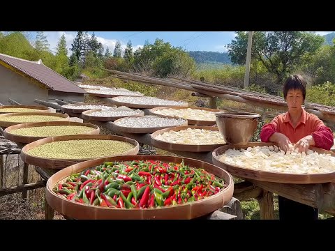 Видео: Бабушка Вяленое Таро Мать Вяленое Маринованное Таро