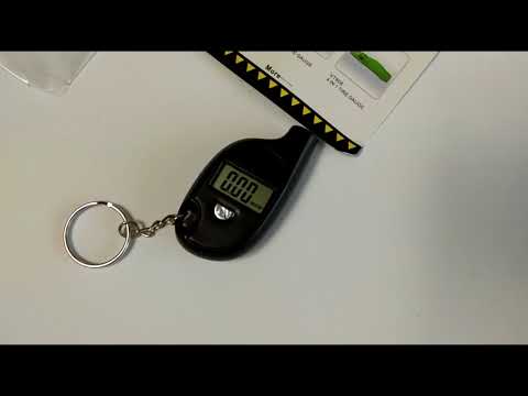 Видео: Цифровой манометр для шин из Китая(AliExpress)