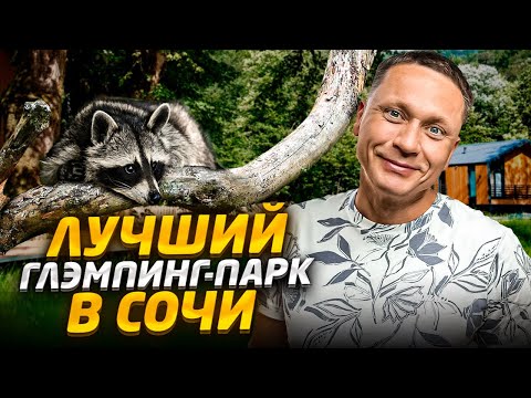 Видео: ЛУЧШИЙ ГЛЭМПИНГ В СОЧИ | Обзор глэмпинг-парка "ЕНОТ" - цены, номера, питание, территория