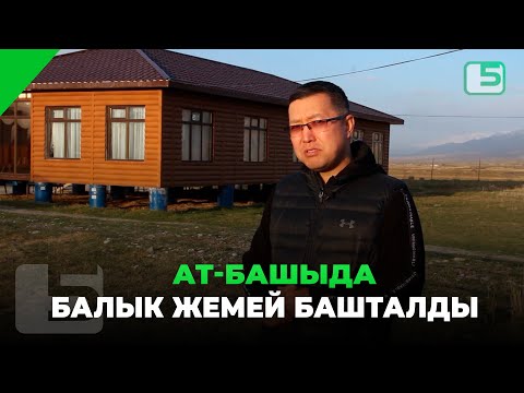 Видео: Ат-Башыда балык жемей башталды