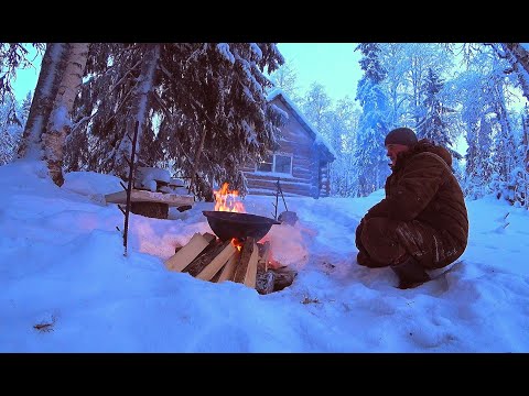 Видео: День в тайге. Обжиг казана. Готовим обед в казане на костре.
