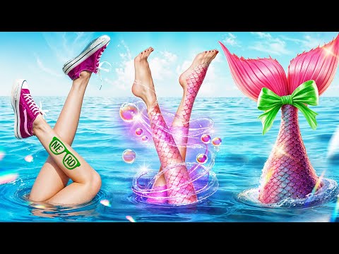 Видео: Я Стала Русалкой! Кто Будет Встречаться с Крашем Школы