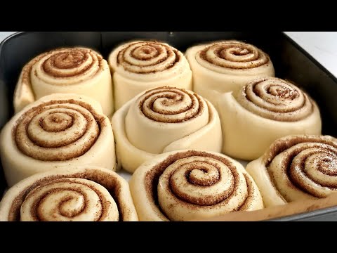 Видео: Все думали, что я купила булочки с корицей у пекаря! Этот рецепт потрясающий!