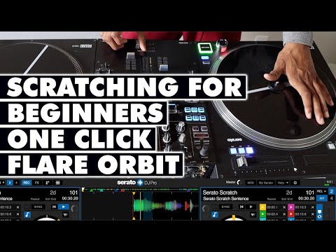 Видео: Как рисовать скретч для начинающих (One Click Flare Orbit Scratch)