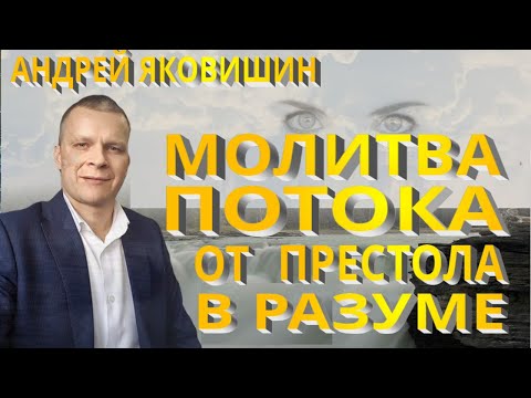 Видео: Андрей Яковишин. Молитва потока от престола в разуме. Как ты решишь, так и будет! Причастие.