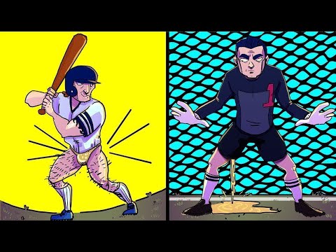 Видео: Странные Вещи, Которые Делают Спортсмены