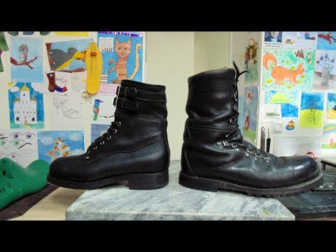 Видео: Австрийские ботинки Эдельвейс vs. Ботинки горных стрелков СССР
