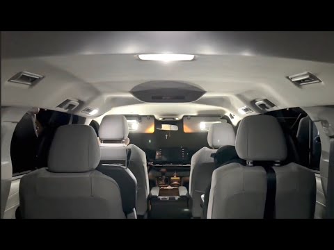 Видео: Автомобильное изобретение: светодиодные фонари салона Sienna Hybrid