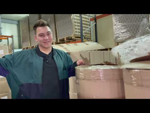 Видео: Производство клейкой ленты скотч - в Москве!!!