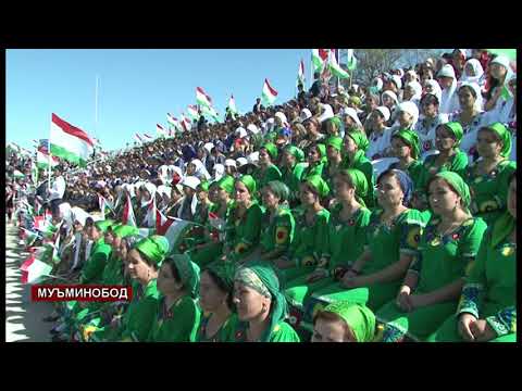 Видео: МУЪМИНОБОД: Суханронии Чаноби Оли дар варзишгохи н. Муьминобод