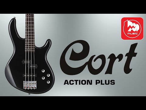 Видео: Бас-гитара Cort Action Plus (датчики типа PJ)