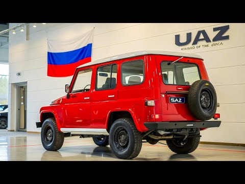 Видео: Возрождение легенды! Новый UAZ-469B 2026 — Русский внедорожник будущего! 🚙💪