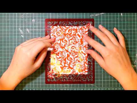 Видео: Мастер-класс по созданию открытки ко дню св. Валентина (ТМ "Фабрика Декору")