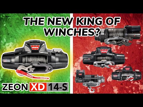 Видео: Познакомьтесь с НОВОЙ лебедкой Warn Zeon XD: лучшая ли это мощная лебедка для бездорожья?